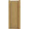 Ekena Millwork 7 1/2-in W x 18-in D x 18-in H Balboa Slat Rough Cedar Woodgrain TimberThane Outlooker, Primed Tan OUTUR075X18X18BOA24RCPR - alternate 4